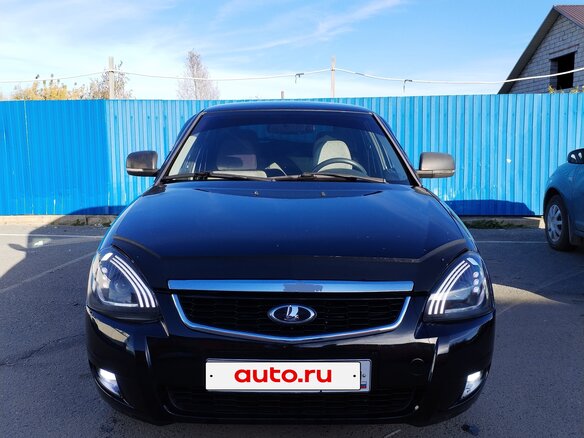 2009 Lada (ВАЗ) Priora I, чёрный, 255000 рублей
