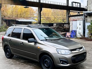 2015 Lada (ВАЗ) Kalina II, коричневый, 345000 рублей, вид 3
