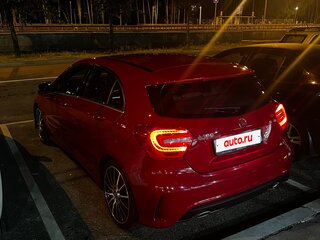 2014 Mercedes-Benz A-Класс 180 III (W176), красный, 1500000 рублей, вид 2