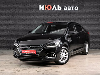 2019 Hyundai Solaris II, чёрный, 1740000 рублей, вид 1