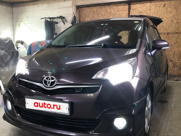 2011 Toyota Ractis II, фиолетовый - вид 6