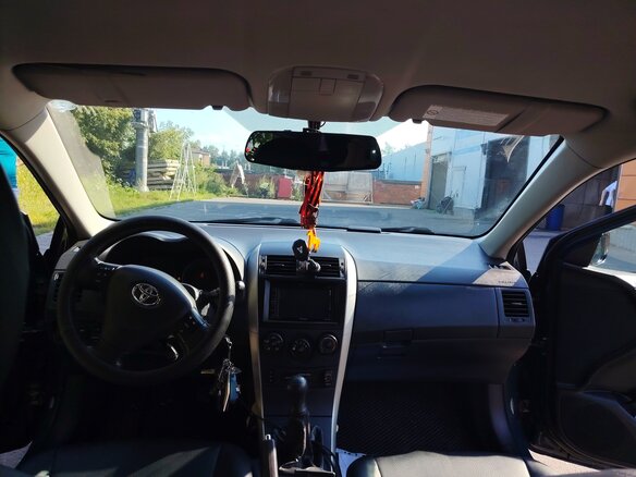 2007 Toyota Corolla X (E140, E150), синий, 600000 рублей - вид 5