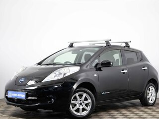 2016 Nissan Leaf 30kWh I (ZE0/AZE0), чёрный, 1369000 рублей, вид 3