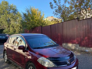 2007 Nissan Tiida I, красный, 630000 рублей, вид 2