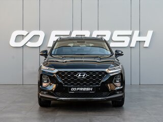 2018 Hyundai Santa Fe IV, чёрный, 2530000 рублей, вид 3