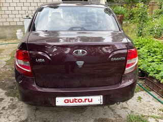 2014 Lada (ВАЗ) Granta I, красный, 290000 рублей, вид 2
