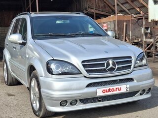 2001 Mercedes-Benz M-Класс AMG 55 AMG I (W163), серебристый, 699999 рублей, вид 4