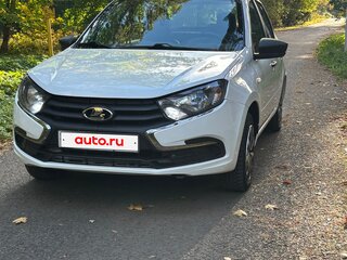 2018 Lada (ВАЗ) Granta I Рестайлинг, белый, 485000 рублей, вид 3