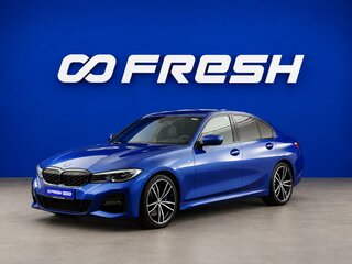 2019 BMW 3 серии 320d VII (G2x), синий, 3888444 рублей, вид 5