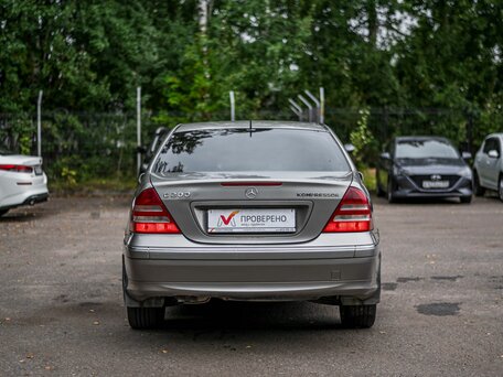 2006 Mercedes-Benz C-Класс 200 II (W203) Рестайлинг, серый, 511000 рублей, вид 4