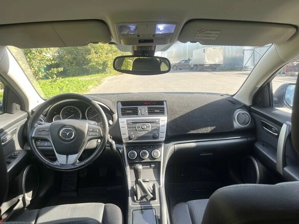 2007 Mazda 6 II (GH), чёрный, 665000 рублей - вид 12