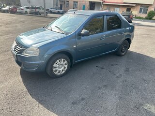 2010 Renault Logan I Рестайлинг, синий, 400000 рублей, вид 3