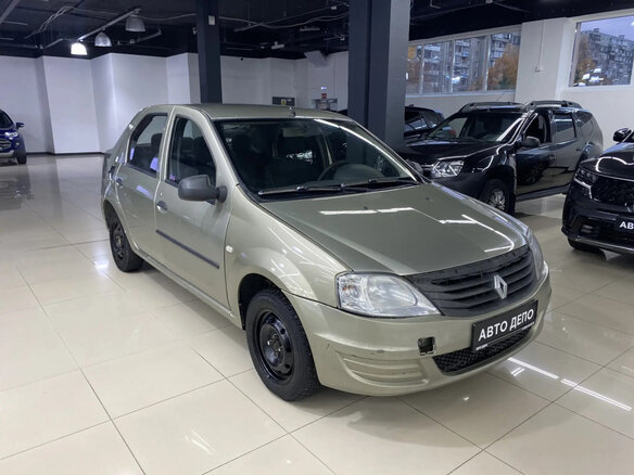 2011 Renault Logan I Рестайлинг, бежевый, 250000 рублей - вид 2
