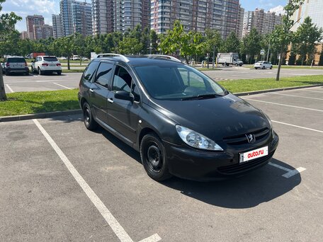 2005 Peugeot 307 I, чёрный, 320000 рублей, вид 3