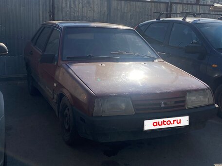 1998 Lada (ВАЗ) 21099, красный, 49000 рублей, вид 2