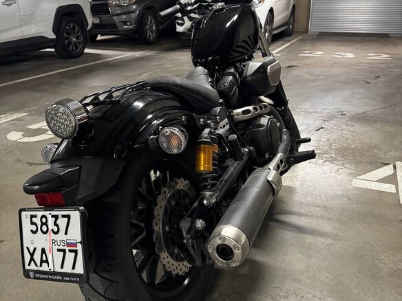 2014 Yamaha XV950 Bolt, чёрный, 650000 рублей - вид 10