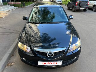2007 Mazda 6 I (GG) Рестайлинг, чёрный, 535000 рублей, вид 1