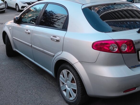 2007 Chevrolet Lacetti I, серебристый, 379000 рублей - вид 3