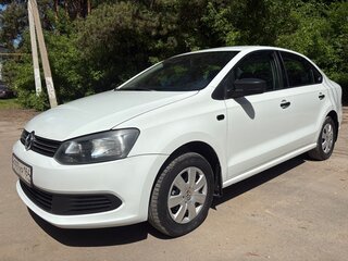 2014 Volkswagen Polo V, белый, 1100000 рублей, вид 4