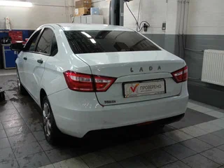 2020 Lada (ВАЗ) Vesta I, белый, 1030000 рублей, вид 4