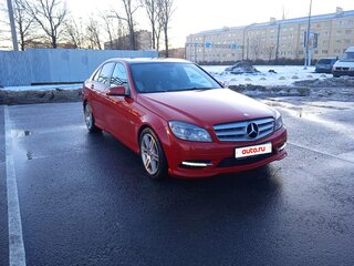2011 Mercedes-Benz C-Класс 180 BlueEFFICIENCY III (W204), красный, 990000 рублей, вид 2