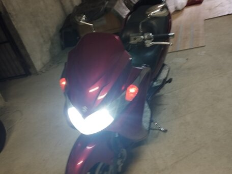 2005 Suzuki Burgman (SkyWave) 400, красный, 220000 рублей, вид 2