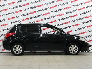 2008 Nissan Tiida I, чёрный, 525250 рублей, вид 3