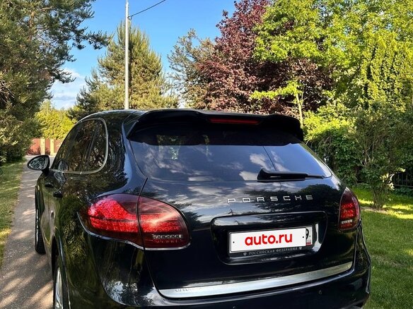 2013 Porsche Cayenne Diesel II (958), чёрный, 3200000 рублей - вид 3