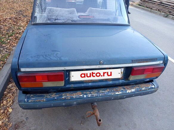 2005 Lada (ВАЗ) 2107, синий, 55000 рублей - вид 1