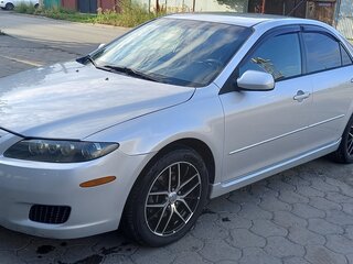 2007 Mazda 6 I (GG) Рестайлинг, серебристый, 690000 рублей, вид 3