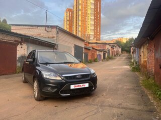 2008 Ford Focus II Рестайлинг, чёрный, 350000 рублей, вид 1