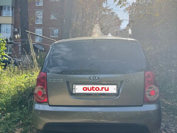 2010 Kia Picanto I Рестайлинг, серый, 400000 рублей - вид 5