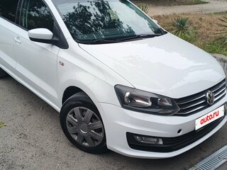 2019 Volkswagen Polo V Рестайлинг, белый, 960000 рублей, вид 2
