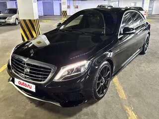 2014 Mercedes-Benz S-Класс AMG 63 AMG Long III (W222, C217), чёрный, 3999999 рублей, вид 5