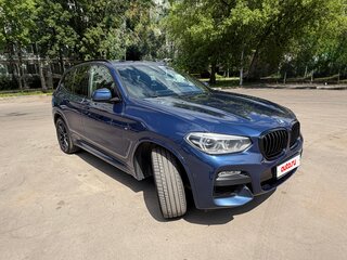 2018 BMW X3 30i xDrive III (G01), синий, 4300000 рублей, вид 1