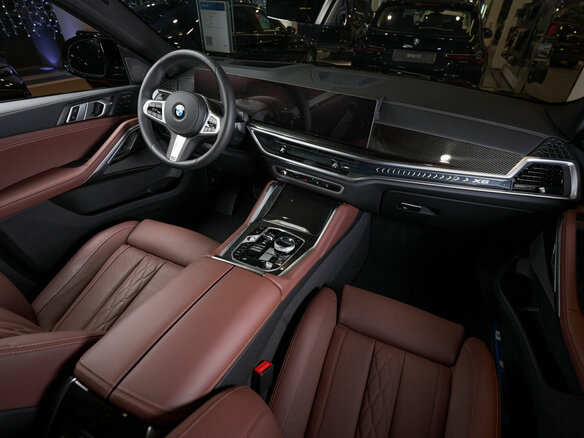 2024 BMW X6 40d III (G06) Рестайлинг, синий, 17300000 рублей - вид 20