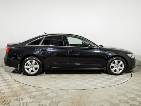 2013 Audi A6 IV (C7), чёрный, 1399700 рублей, вид 4
