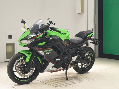 2022 Kawasaki Ninja 650, зелёный, 780000 рублей, вид 2