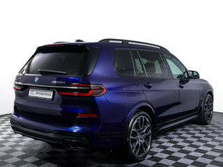 2022 BMW X7 M60i I (G07) Рестайлинг, синий, 14000000 рублей, вид 5