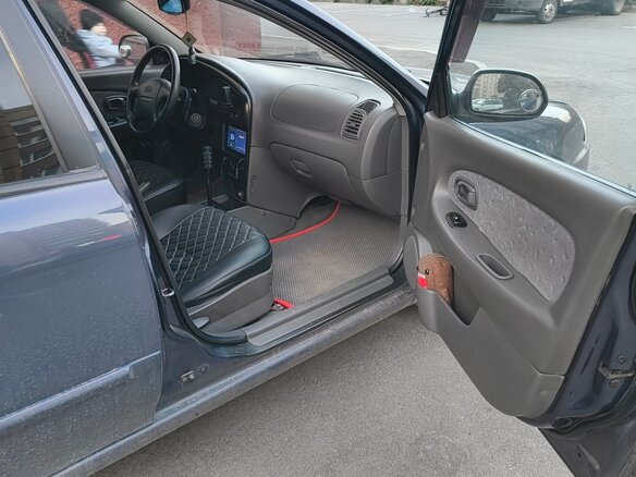 2006 Kia Spectra I Рестайлинг 2, синий, 320000 рублей - вид 10