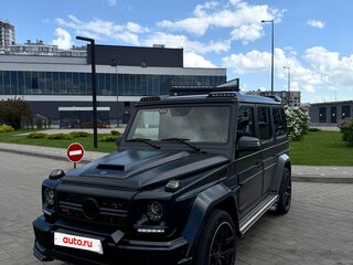 2017 Mercedes-Benz G-Класс AMG 63 AMG I (W463) Рестайлинг 3, чёрный, 6300000 рублей, вид 3