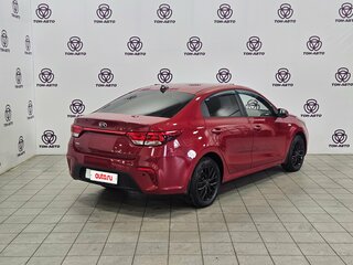 2017 Kia Rio IV, красный, 1289000 рублей, вид 5