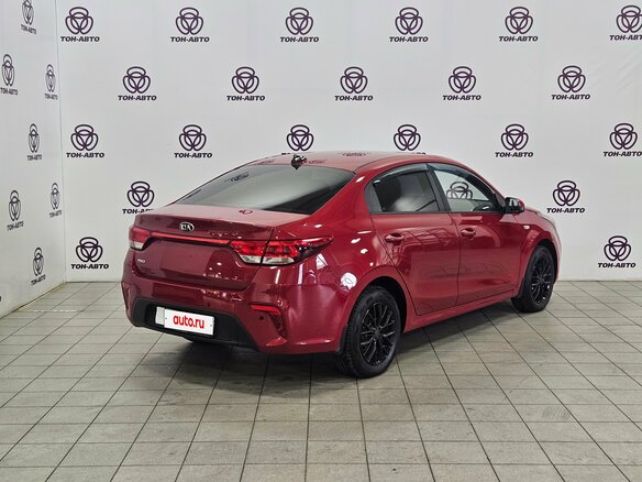2017 Kia Rio IV, красный, 1275000 рублей - вид 4