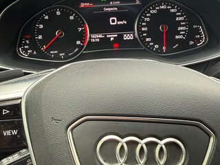2021 Audi A6 45 TFSI V (C8), белый, 3650000 рублей, вид 3