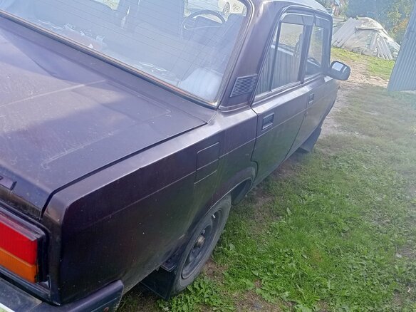 2008 Lada (ВАЗ) 2107, коричневый, 115000 рублей - вид 4
