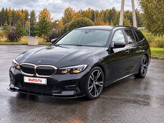 2019 BMW 3 серии 318d VII (G2x), чёрный, 2600000 рублей, вид 2