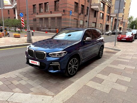 2018 BMW X3 M40i III (G01), синий, 4690000 рублей, вид 1