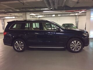 2016 Mercedes-Benz GLS 350 d I (X166), синий, 5300000 рублей, вид 4