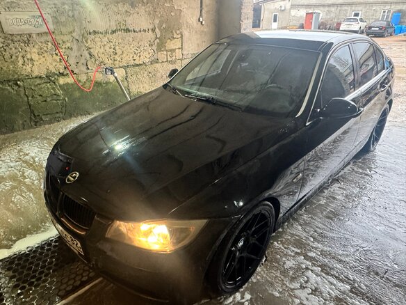 2008 BMW 3 серии 325i V (E90/E91/E92/E93), чёрный, 700000 рублей - вид 6