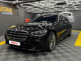 2021 Mercedes-Benz S-Класс 500 4MATIC VII (W223), чёрный, 9600000 рублей, вид 1